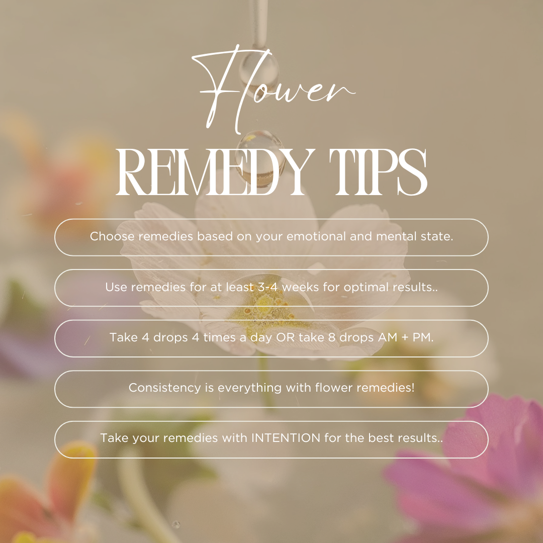 FLOWERSPELL REMEDIES 101