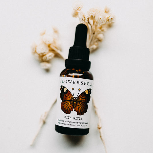 RICH WITCH FLOWER ELIXIR - for creating a hot relationship with money