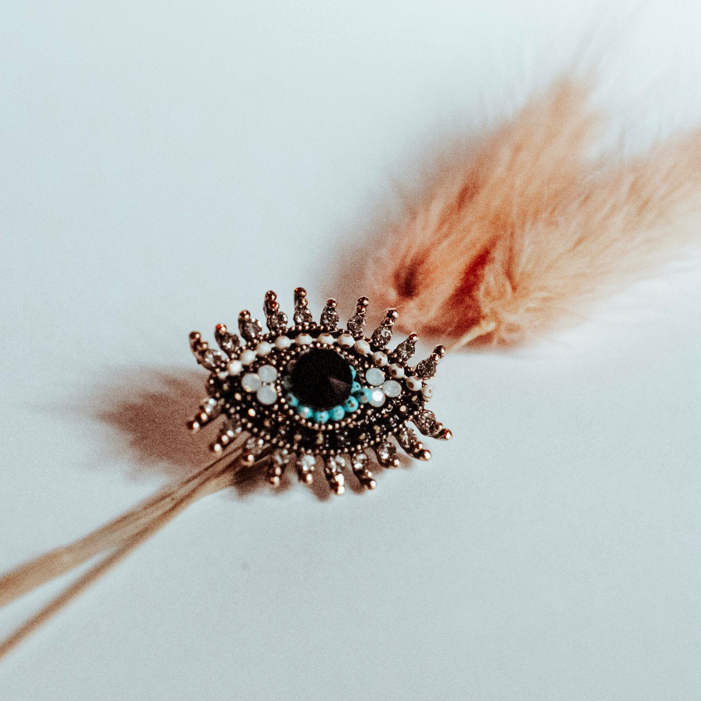 Sparkly Evil Eye Pin