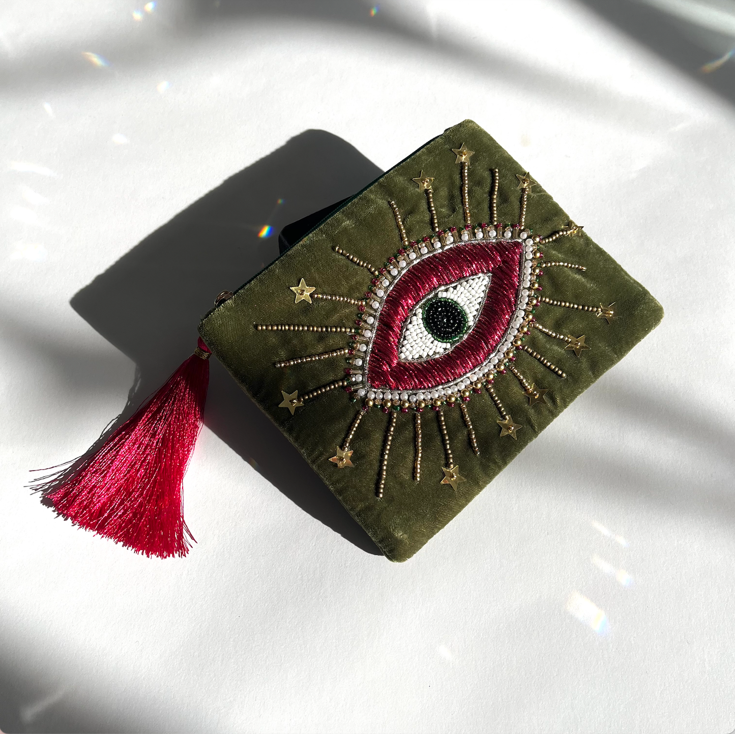 Love Galaxy Velvet Pouch