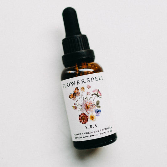 S.O.S. FLOWER ELIXIR - for in-the-moment soothing of the nerves
